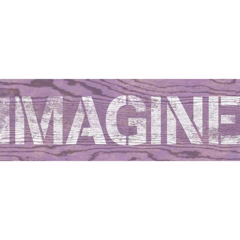 Purple Imagine Gold Ornate Wood Framed Art Print with Double Matting by Harbick, N