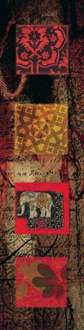 Citrus Jewel III Black Ornate Wood Framed Art Print with Double Matting by Hillard, Stephen