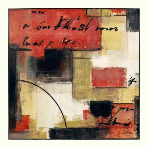Royal Phase I White Modern Wood Framed Art Print by Marque, Lucia