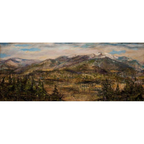 Bitterroot Valley II Black Modern Wood Framed Art Print by Monahan, Jodi