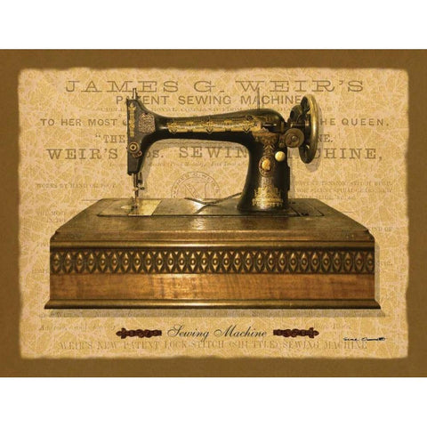 General Store IV Gold Ornate Wood Framed Art Print with Double Matting by Ouimette, Gene