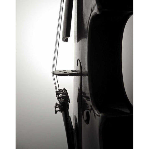 Violin II Gold Ornate Wood Framed Art Print with Double Matting by Burkhart, Monika