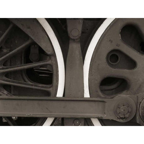 Train III Black Modern Wood Framed Art Print by Christensen, Jim