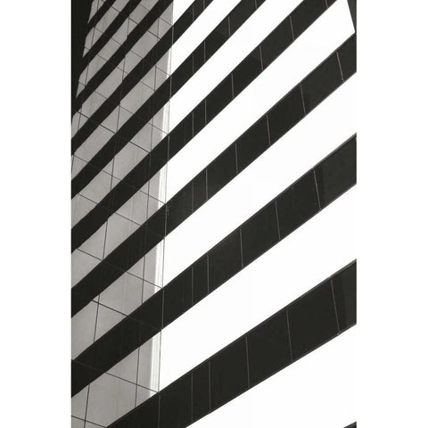 Geometric I White Modern Wood Framed Art Print by Hausenflock, Alan