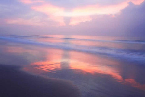 Wrightsville Sunrise III Black Ornate Wood Framed Art Print with Double Matting by Hausenflock, Alan