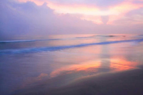 Wrightsville Sunrise IV Black Ornate Wood Framed Art Print with Double Matting by Hausenflock, Alan