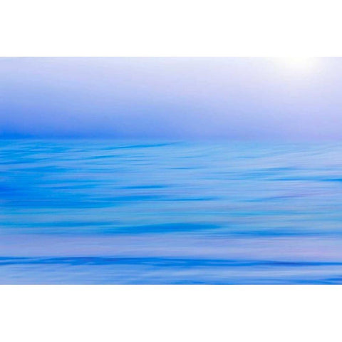 Hood Canal Fog II Gold Ornate Wood Framed Art Print with Double Matting by Mahan, Kathy
