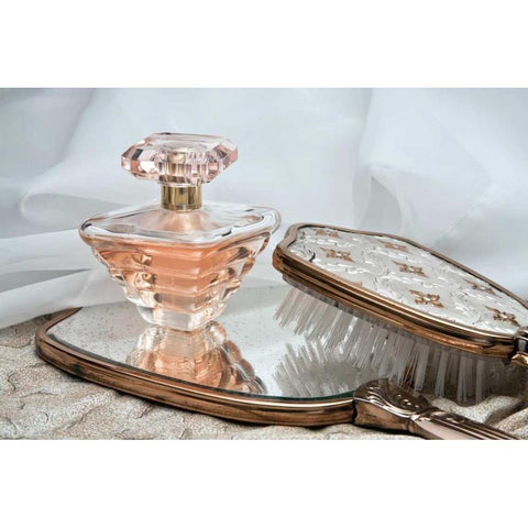 Perfume Bottle II White Modern Wood Framed Art Print by McNemar, C. Thomas