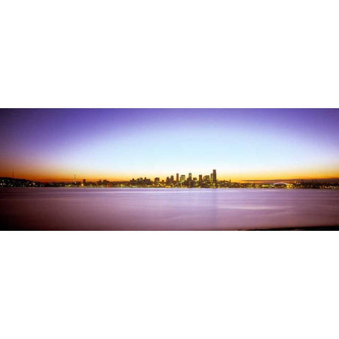 From Elliott Bay I Gold Ornate Wood Framed Art Print with Double Matting by Stefko, Bob