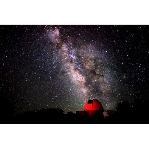 Milky Way IV Gold Ornate Wood Framed Art Print with Double Matting by Taylor, Douglas