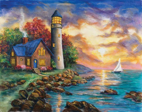 Departure White Modern Wood Framed Art Print with Double Matting by Williams, Todd