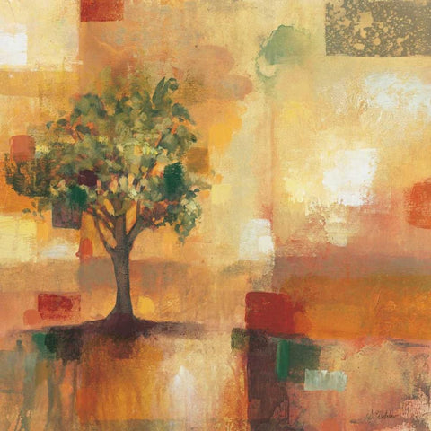 Harvest Light I Black Modern Wood Framed Art Print by Werbelow, Selina