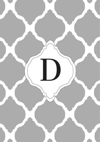 D White Modern Wood Framed Art Print with Double Matting by Art Licensing Studio