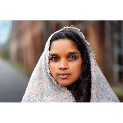 Elia 7 Gold Ornate Wood Framed Art Print with Double Matting by Heine, Ben