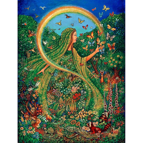 15 Black Modern Wood Framed Art Print with Double Matting by Bell, Bill