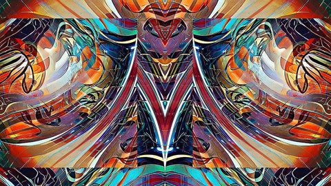 M2 White Modern Wood Framed Art Print with Double Matting by Manlove, David