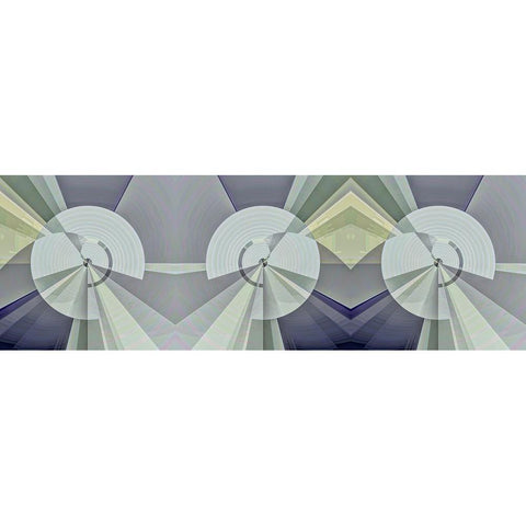 3 Tubes White Modern Wood Framed Art Print by Manlove, David