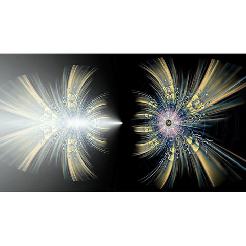 Solar Sail cbs Gold Ornate Wood Framed Art Print with Double Matting by Manlove, David