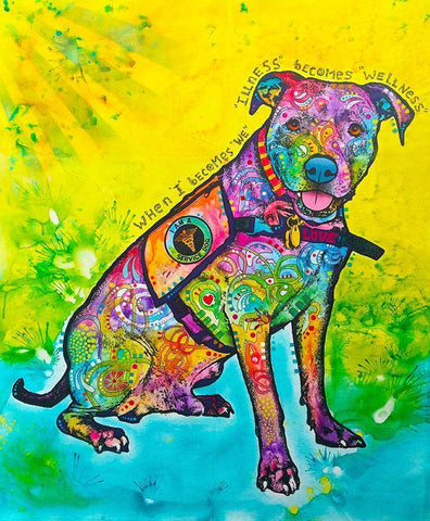 When I Becomes We Black Ornate Wood Framed Art Print with Double Matting by Dean Russo Collection