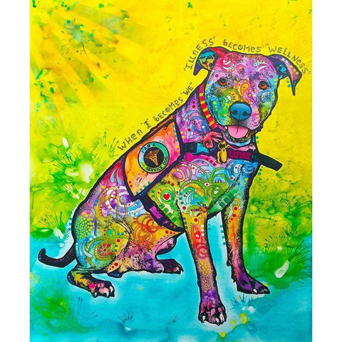 When I Becomes We Black Modern Wood Framed Art Print with Double Matting by Dean Russo Collection