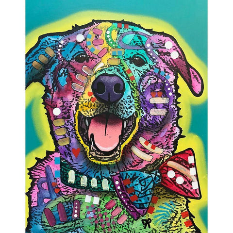 Joker Black Modern Wood Framed Art Print by Dean Russo Collection