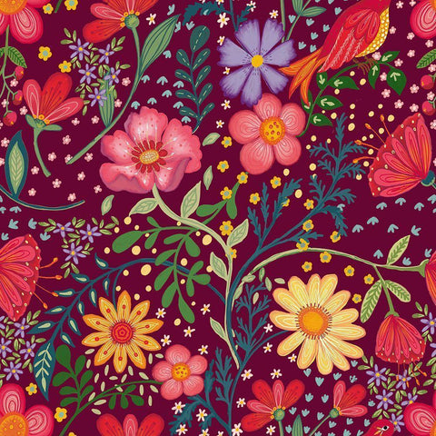 20-71 Harmony White Modern Wood Framed Art Print by HUE and MI and Sangita