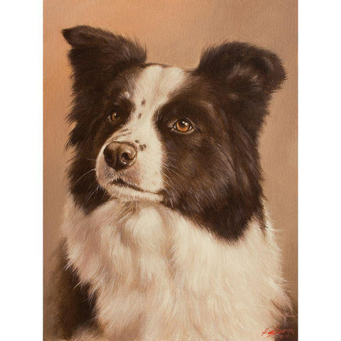 305 Gold Ornate Wood Framed Art Print with Double Matting by Silver, John