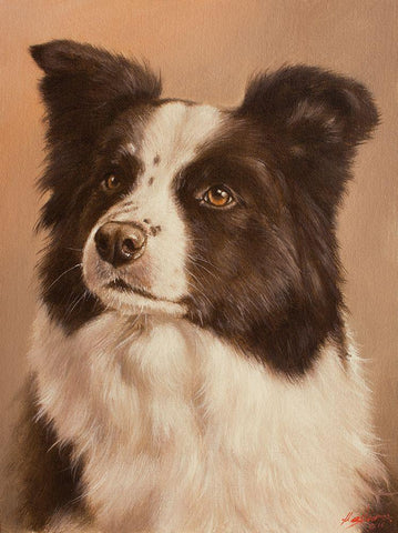 305 Black Ornate Wood Framed Art Print with Double Matting by Silver, John