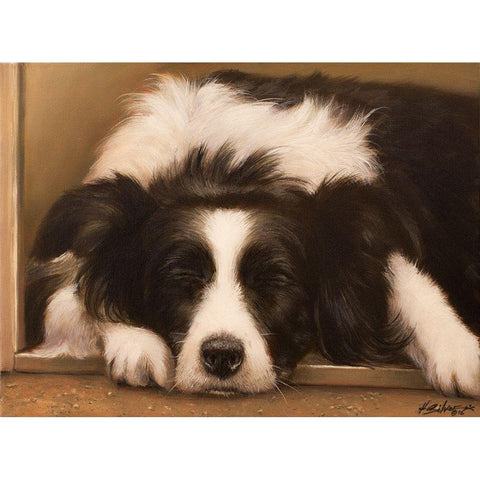 310 Gold Ornate Wood Framed Art Print with Double Matting by Silver, John