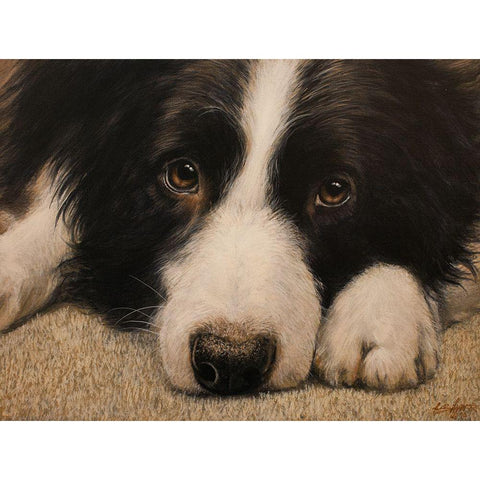 333 Gold Ornate Wood Framed Art Print with Double Matting by Silver, John