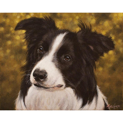 338 Black Modern Wood Framed Art Print with Double Matting by Silver, John