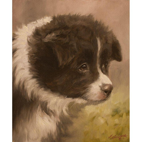 346 Gold Ornate Wood Framed Art Print with Double Matting by Silver, John