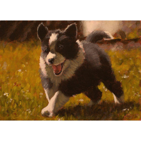 348 White Modern Wood Framed Art Print by Silver, John