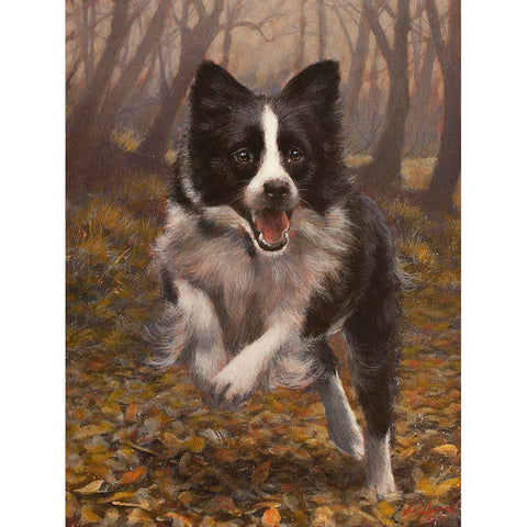 350 Gold Ornate Wood Framed Art Print with Double Matting by Silver, John