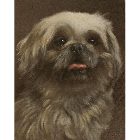 461a White Modern Wood Framed Art Print by Silver, John