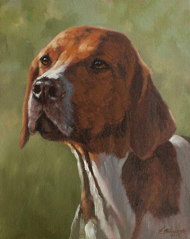 467a Black Ornate Wood Framed Art Print with Double Matting by Silver, John