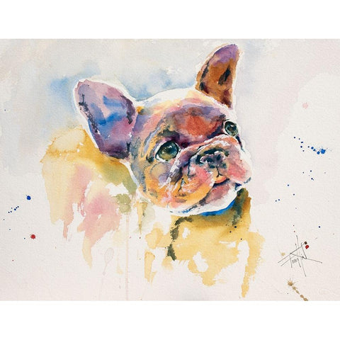 Will There Be Cake Gold Ornate Wood Framed Art Print with Double Matting by Art by Leslie Franklin