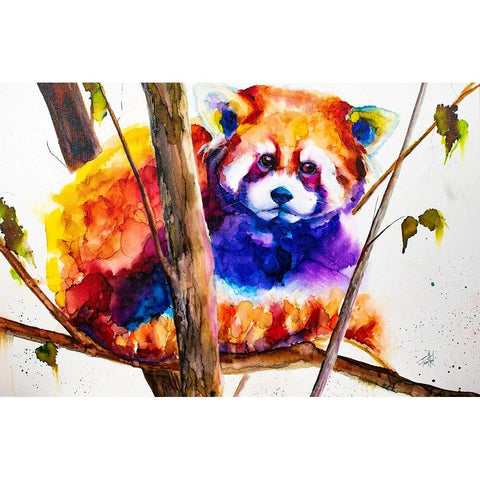 Things Are Not Always Black And White White Modern Wood Framed Art Print by Art by Leslie Franklin