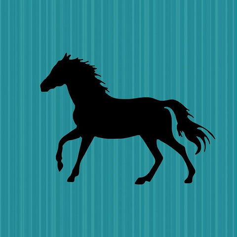 GypsyHorse CollectionSurfacePattern V2 12 Black Modern Wood Framed Art Print with Double Matting by LightBoxJournal