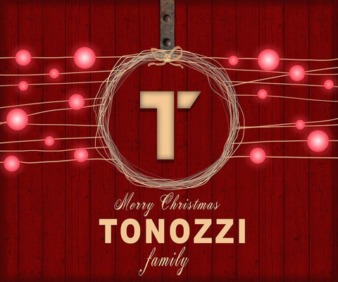 Personalized Christmas Sign V35 V6 White Modern Wood Framed Art Print with Double Matting by LightBoxJournal