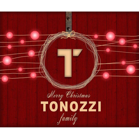 Personalized Christmas Sign V35 V6 Gold Ornate Wood Framed Art Print with Double Matting by LightBoxJournal