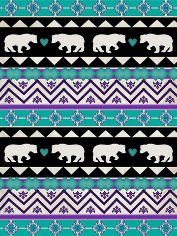 Lodge Surface Pattern_V1 9 White Modern Wood Framed Art Print with Double Matting by LightBoxJournal