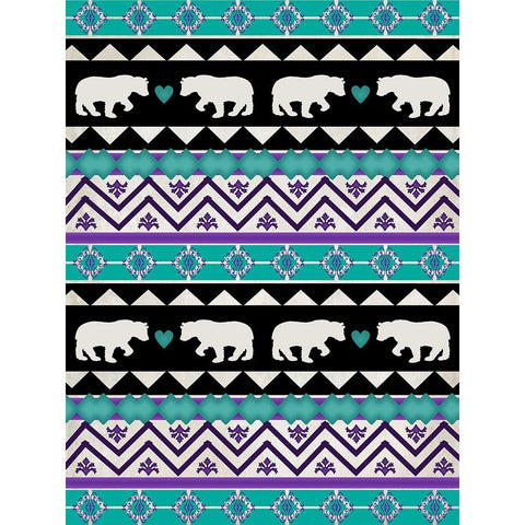 Lodge Surface Pattern_V1 9 White Modern Wood Framed Art Print by LightBoxJournal