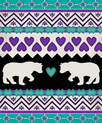 Lodge Surface Pattern_V1 10 White Modern Wood Framed Art Print with Double Matting by LightBoxJournal