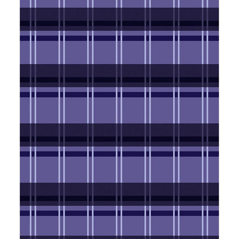 Ultra Violet Plaid 01 Gold Ornate Wood Framed Art Print with Double Matting by LightBoxJournal