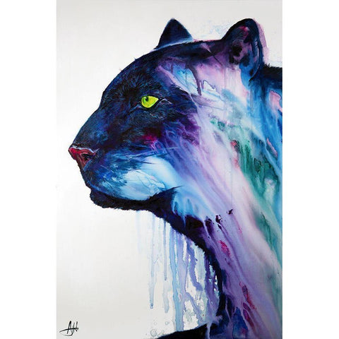 Orpheus White Modern Wood Framed Art Print by Allante, Marc