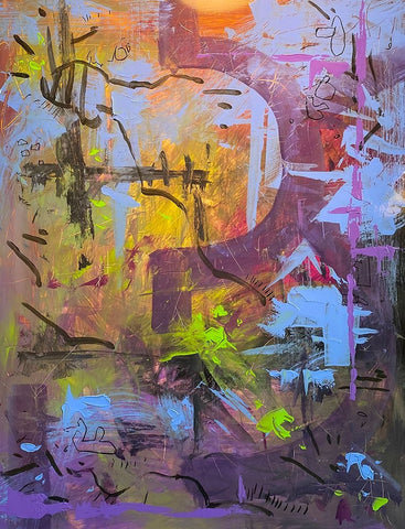 Cargo Black Ornate Wood Framed Art Print with Double Matting by Randy Noble Fine Art