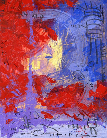 District White Modern Wood Framed Art Print with Double Matting by Randy Noble Fine Art