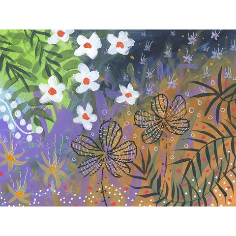 Perfect Intro White Modern Wood Framed Art Print by Randy Noble Fine Art