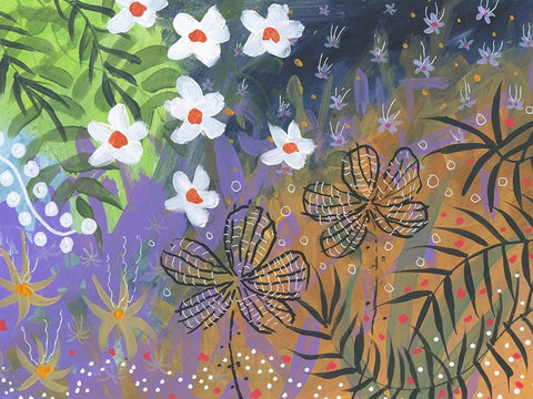 Perfect Intro Black Ornate Wood Framed Art Print with Double Matting by Randy Noble Fine Art